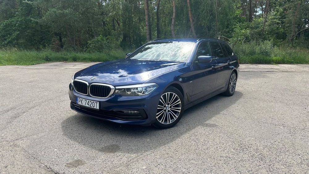 BMW Seria 5 BMW 520D 190KM Automat Harman Kardon BEZWYPADKOWY Prywatnie