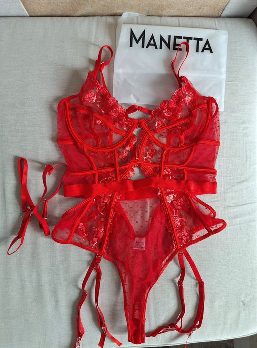 Nowe body koronkowe tayra Manetta, XL