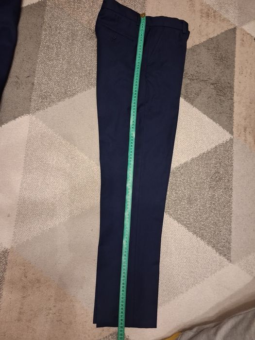 Granatowy garnitur na 170 cm