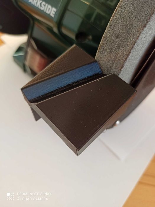 Wydruk 3D, Przystawka,nakładka do ostrzenia wierteł szlifierka stołowa