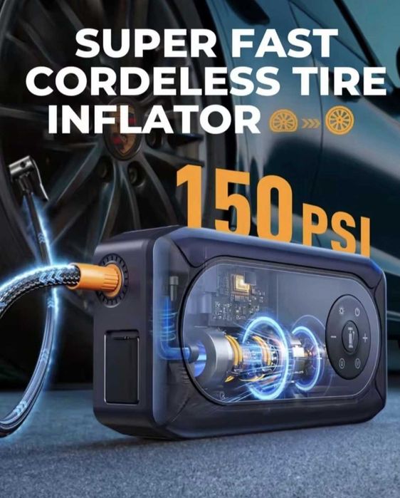 Jump Starter Buture BC02 5500a z kompresorem