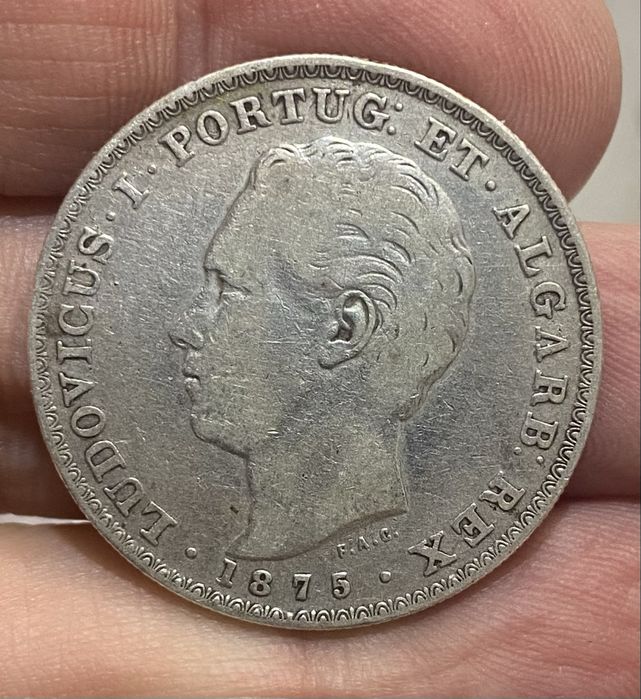 Moeda 629 - D LUIS I - 500 Reis 1875