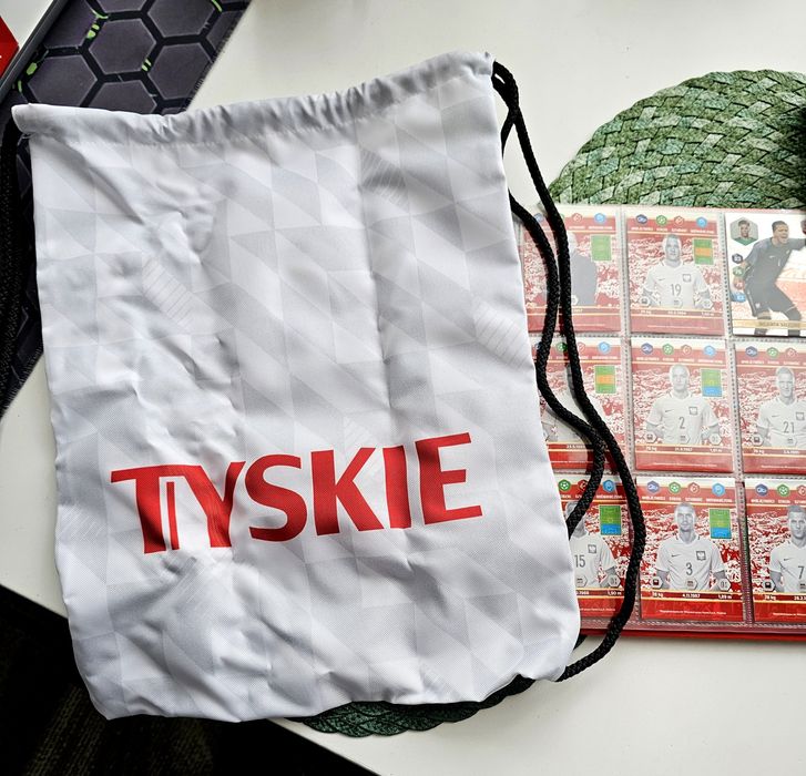Album piłkarski z Euro 2018r.+Worek i Plakaty.