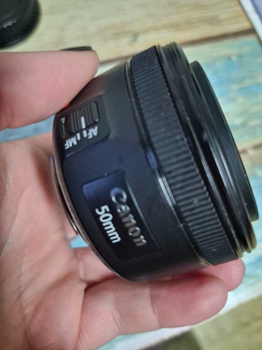 Lente Canon 50 mm f/1.8 - lente fixa