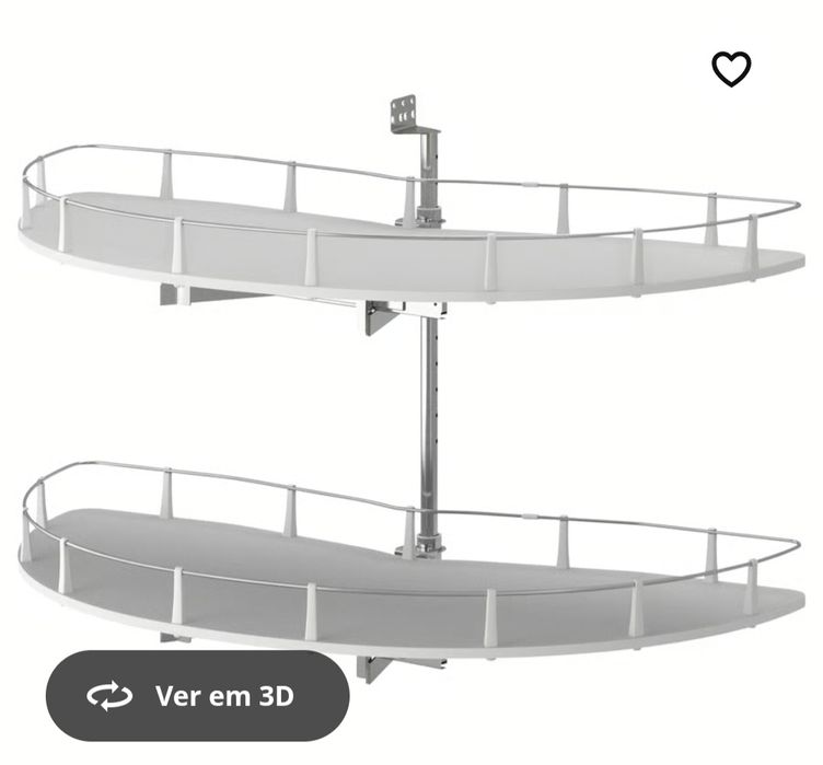 Canto retratil arrumação cozinha