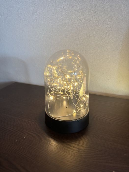 Jarro devorativo com luzes LED