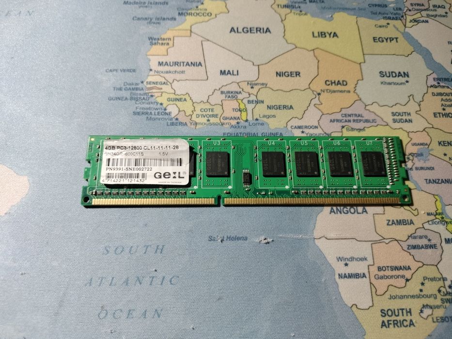 Pamięć RAM DDR3 GeIL 4GB 1600MHz CL11 1.5V