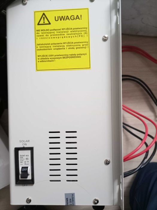 Falownik / Inwerter solarny SinusPRO 1000 S 12/230V