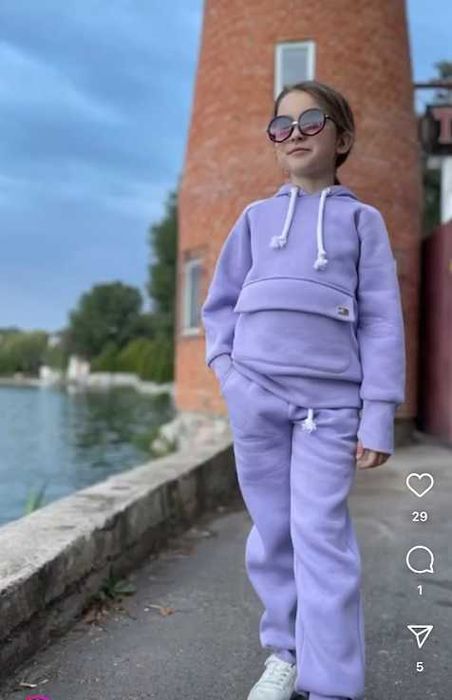 Спортивний костюм теплий українського виробництва Barni р.146