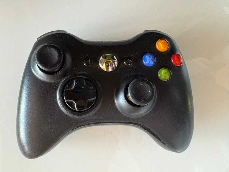 Xbox 360 oryginalny pad czarny bez wad bezprzewodowy Xbox