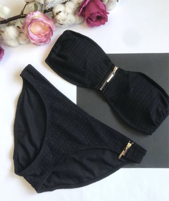 Купальник Жатка. Чорний. Якісний. F&F. S/M розмір