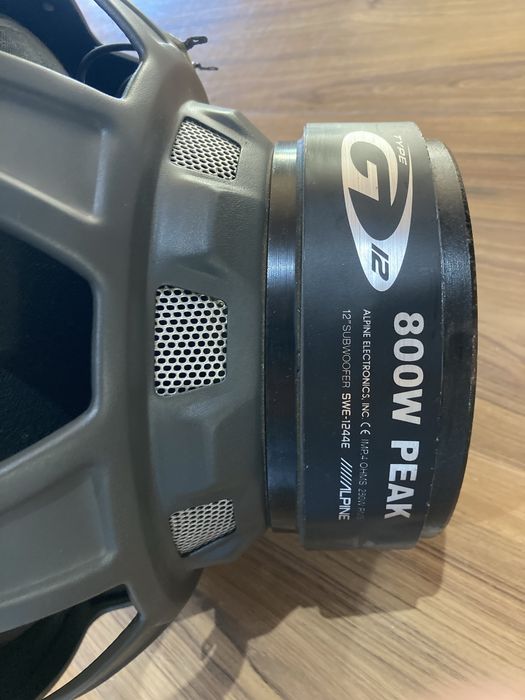 Subwoofer Alpine 12” TypeG
