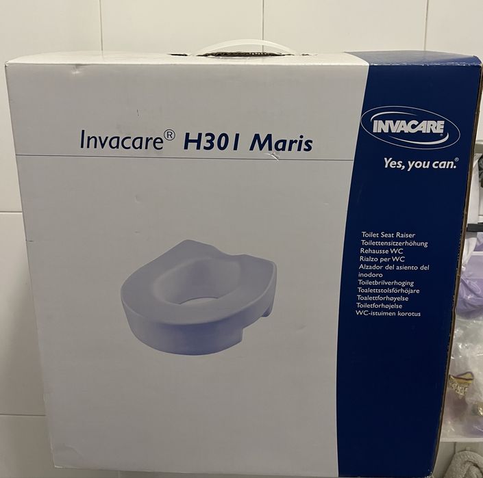 Tampo elevação altura sanita Invacare Maris H301