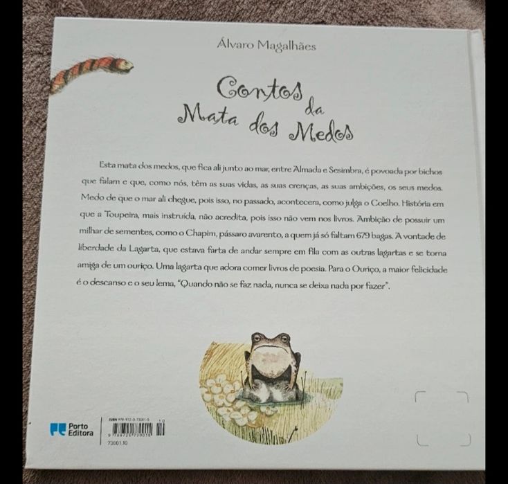 Livro Contos da  mata dos medos