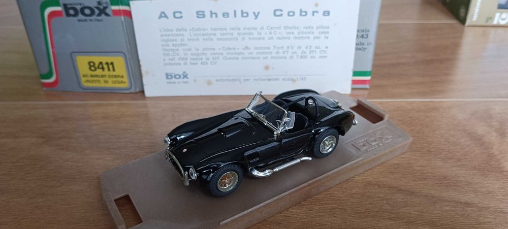 AC Shelby Cobra 1/43  BOX