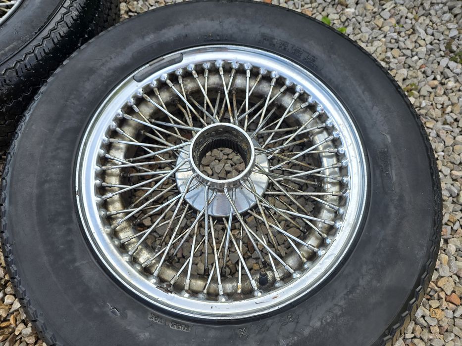 Koła szprychowe felgi stare jaguar austin MG t