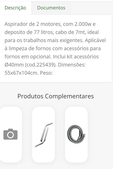 Aspirador de estofos, tapetes, colchões. Novo 3 anos garantia