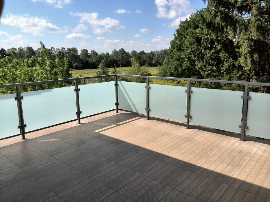 Nowoczesne Barierki balustrady balkony francuskie-MONTAŻ