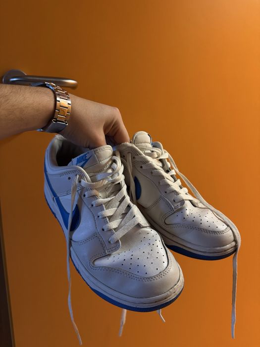 Nike Dunk Low white/blue