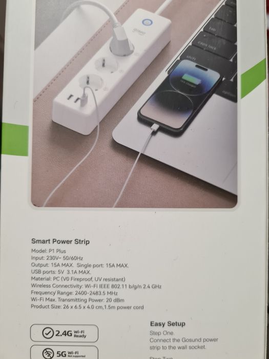 Listwa WiFi Gosund P1 plus Supla