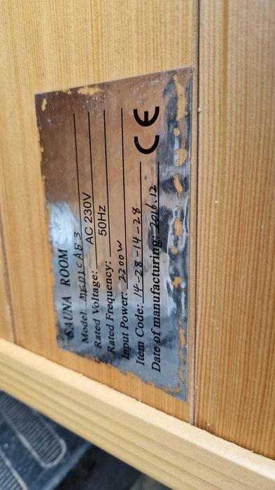 Sauna INFRARED lampy czerwone 2os podczerwień full spectrum Karibu