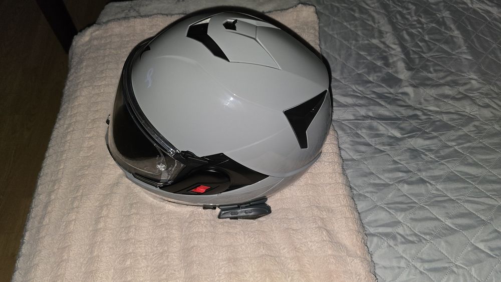 Capacete Shark Oxo Dark Shadow Gun Silver Novo
