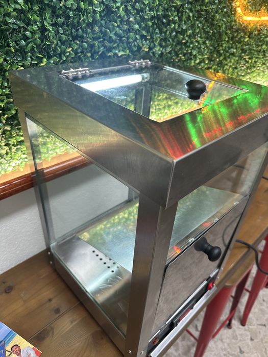 Vitrine Aquecedor de batatas fritas