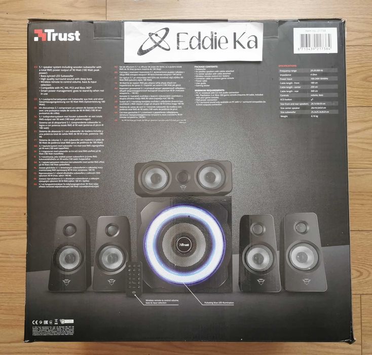 Trust Tytan GXT658 5.1 Speaker System – NEW64354217370881121