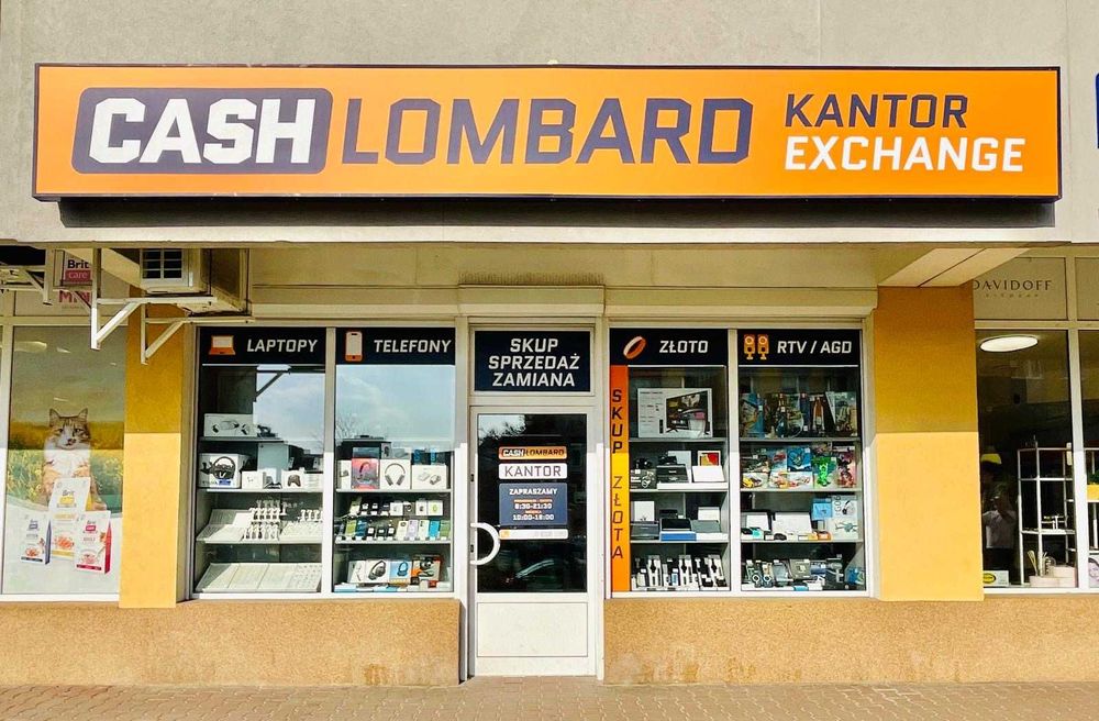 SKUP ZASTAW złota złotych wyrobów złoto CASH LOMBARD Bulwar Ikara 17