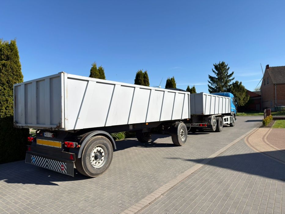 Scania 4 114 380km 6x2 skrętna os wywrotka