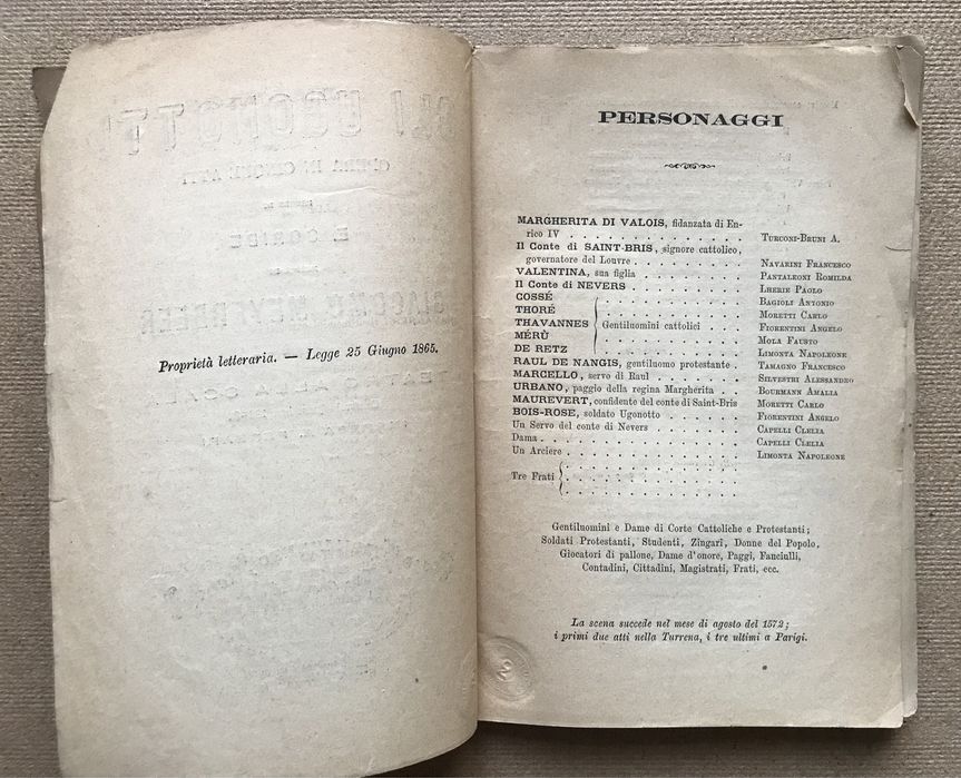 Гугеноты. Джакомо Мейербер. 1884 г.