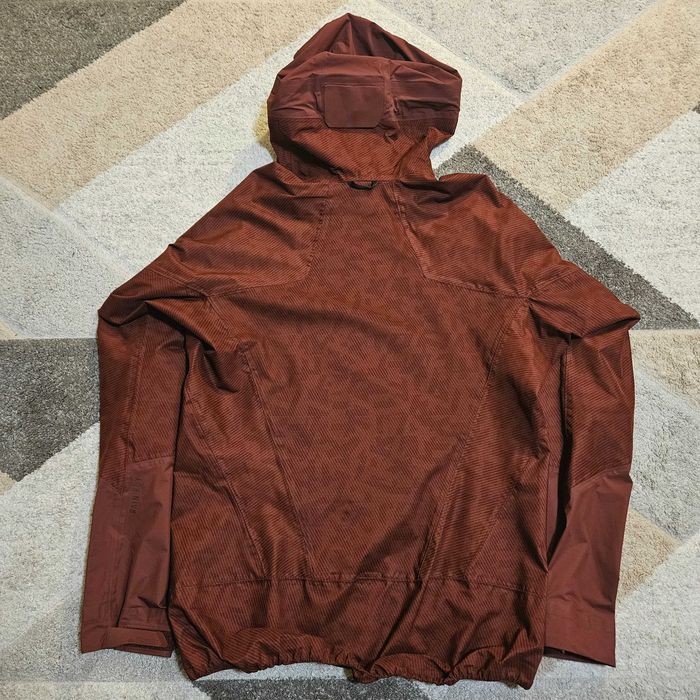 Adidas Terrex Primeknit Hiking Waterproof Rain Jacket Anorak