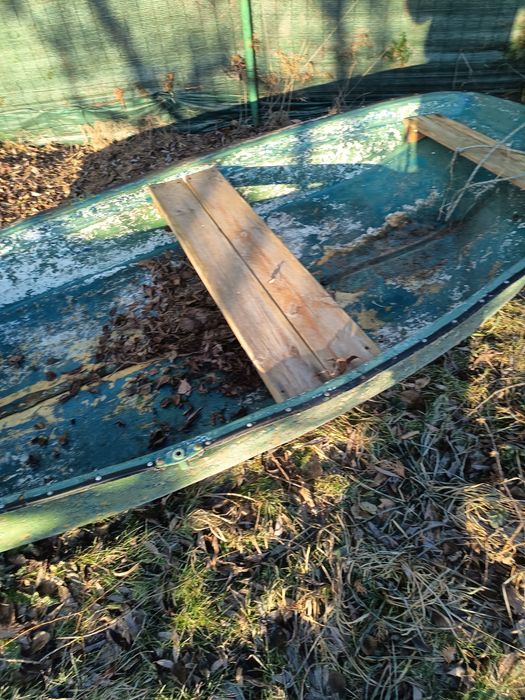 Łódka wędkarska z włókna szklanego