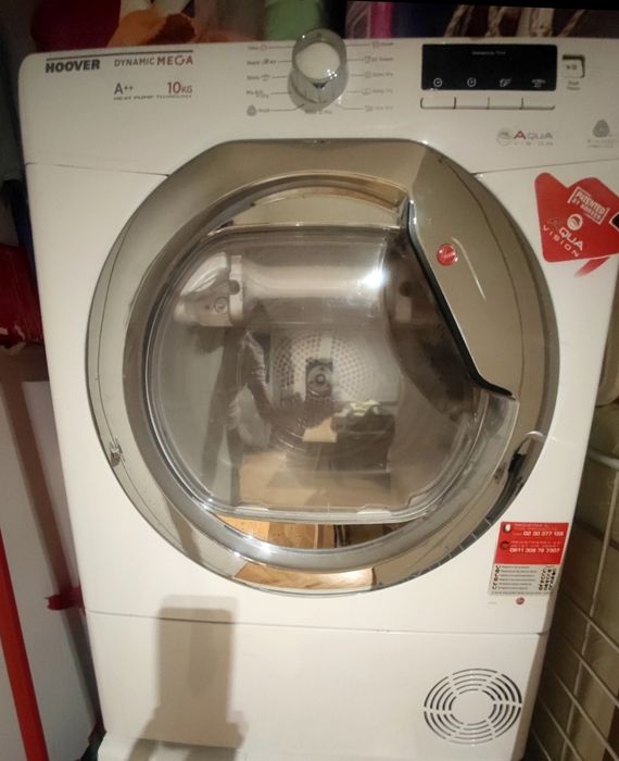 Máquina de Secar Roupa Hoover Dynamic Mega 10kg (Bomba de Calor)