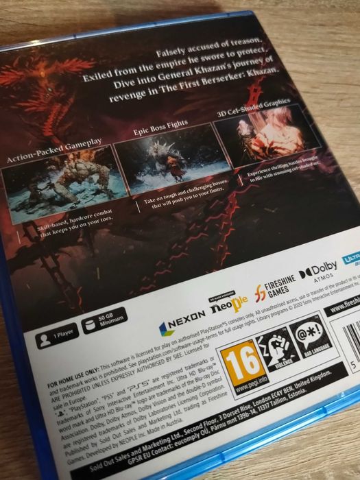 The First Berserk Khazan PS5