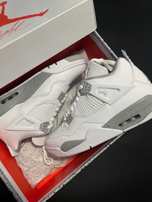 Jordan 4 Retro White Oreo-Rozmiar 42