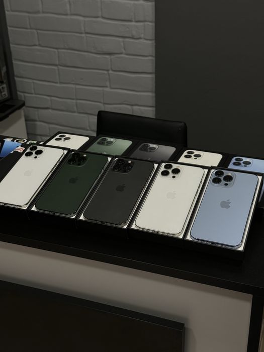 Iphone 13 pro max 128/256/512gb all color + гарантія