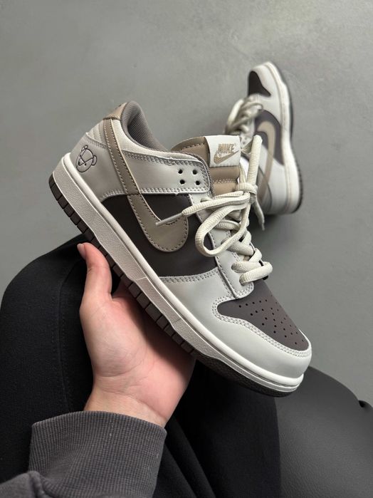 Мужские кроссовки Nike SB Dunk Teddy Bear Brown. Размеры 36-41