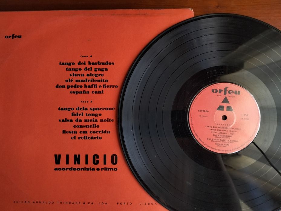 Disco de vinil LP Tango dos Barbudos