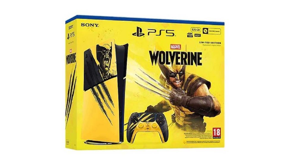 Playstation 5 slim digital Wolverine