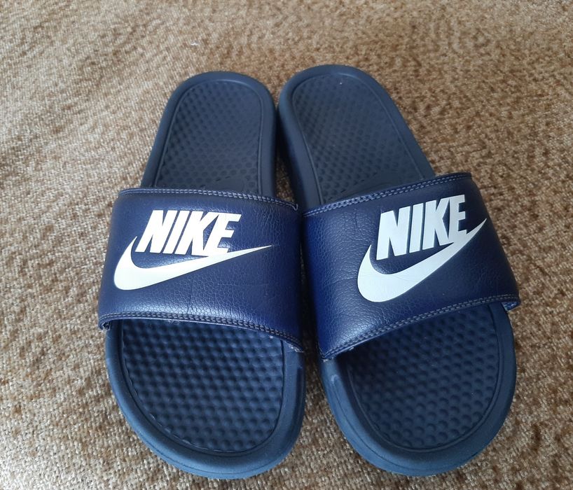 Klapki   nike   granat