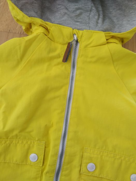Żółta kurtka HM przejściowa wiosenna 80