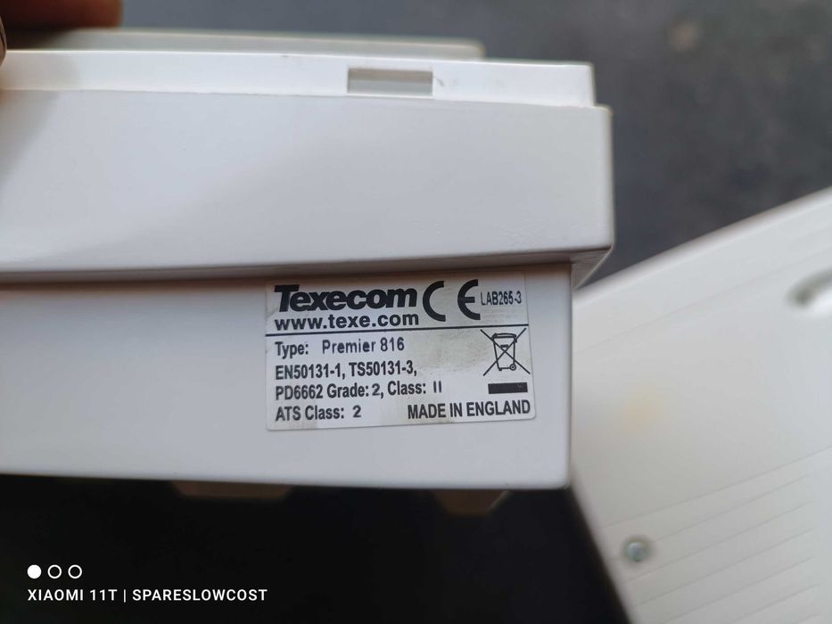 Texecom Premier 816/412/832 Central +Teclados