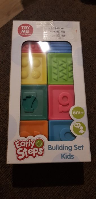 Nowe miękkie  klocki sensoryczne