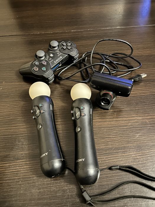 Kontrolery PS3 + Kamera
