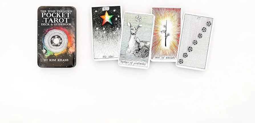 Tarot The Wild Unknown - Kim Krans baralho (bolso) NOVO -PORTES GRÁTIS