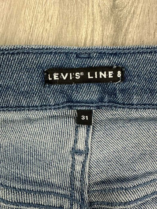 Jeansy damskie Levi's Line 8 W31 niebieskie