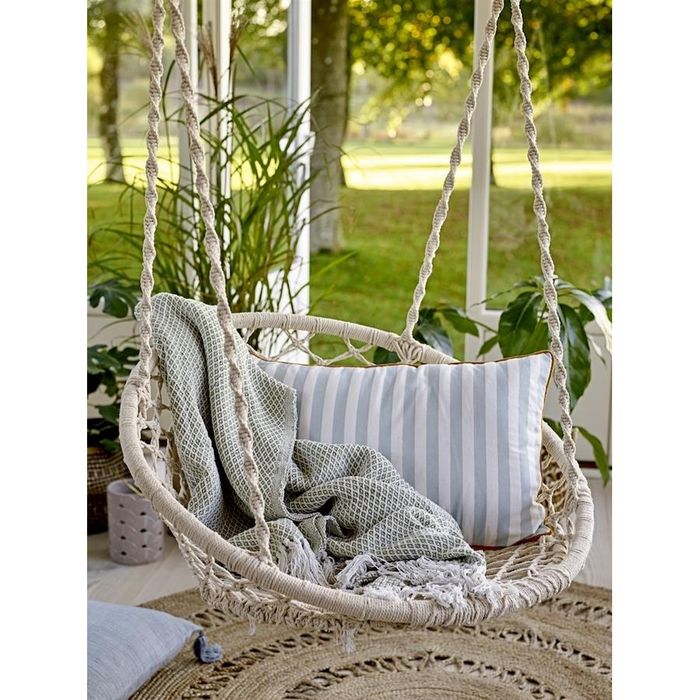 Huśtawka Bocianie Gniazdo Fotel Wiszący Ogrodowa Boho do Domu Ogrodu