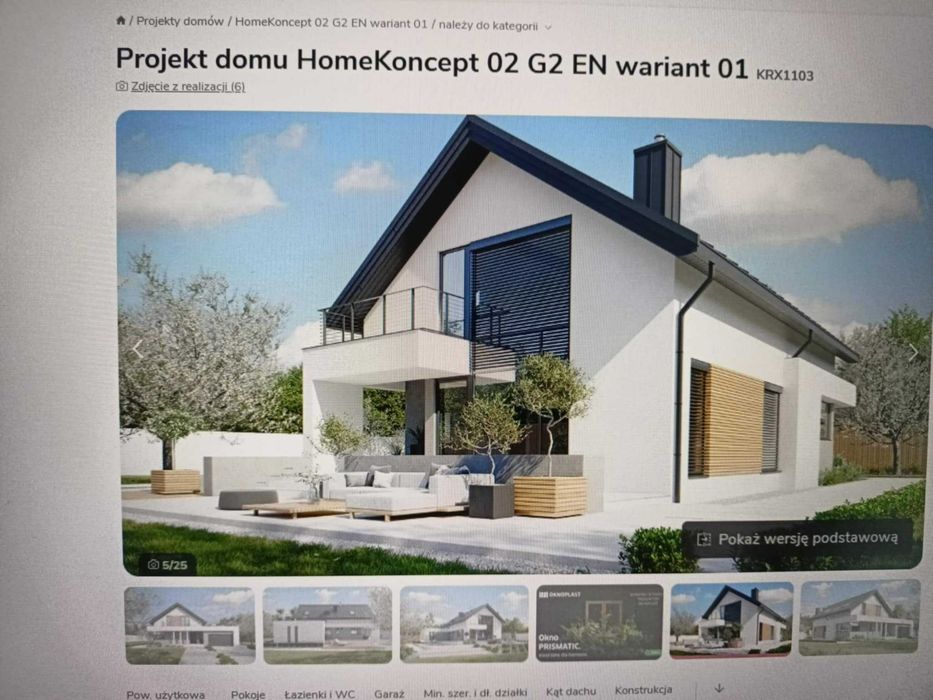 Okazja projekt domu nowoczesnego- super cena