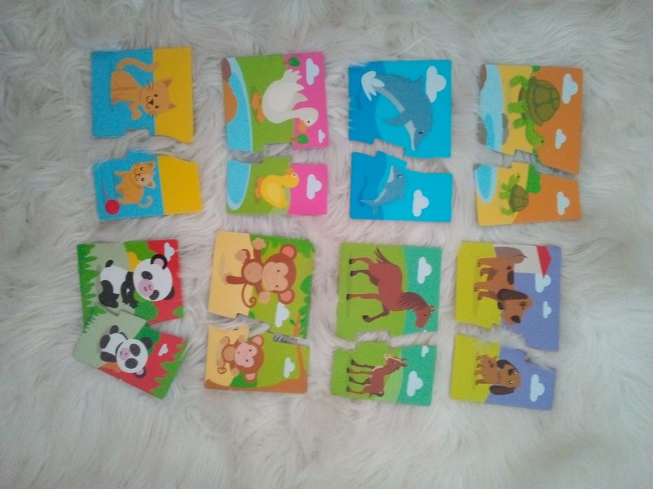 Puzzle mamy i ich dzieci